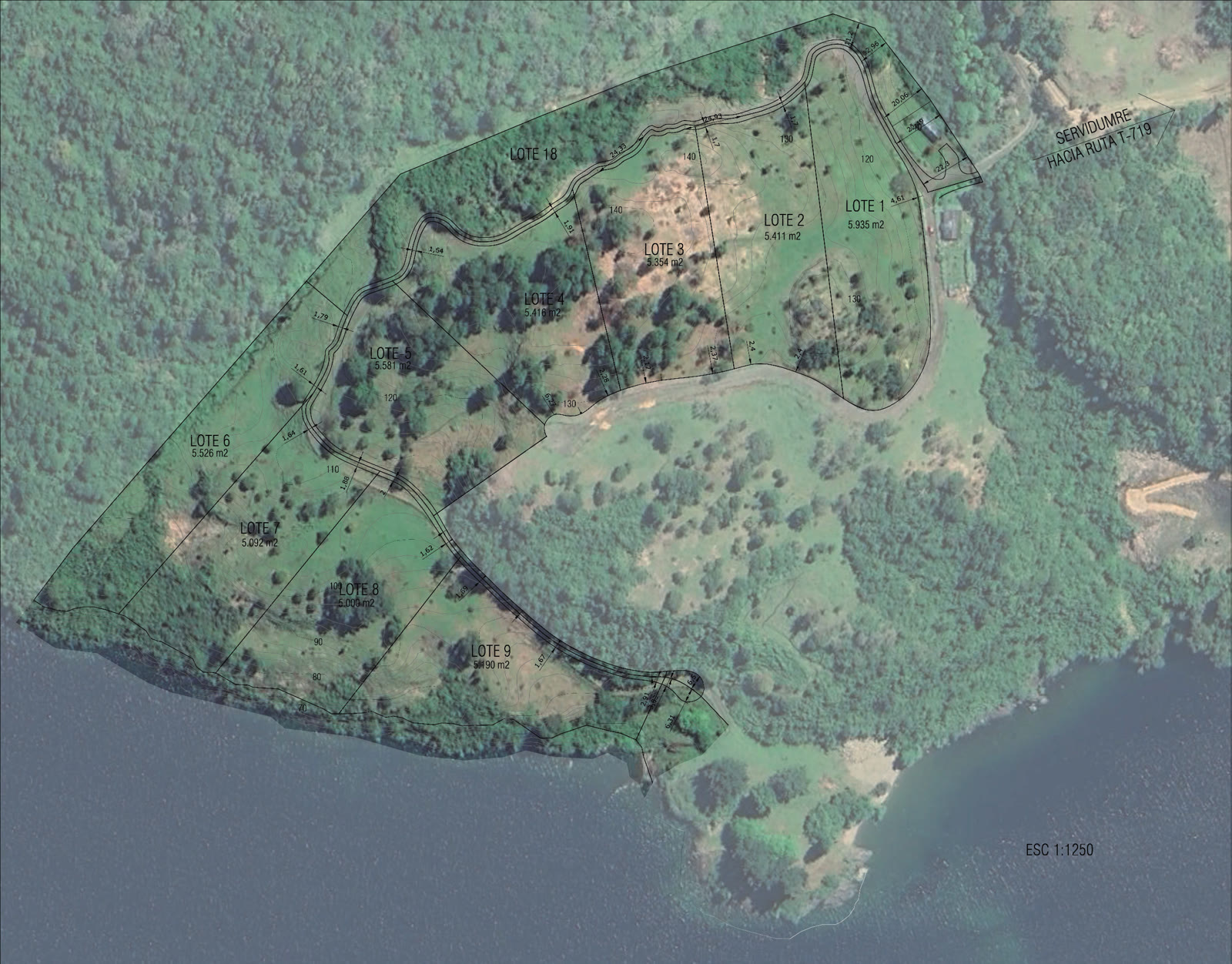 Plano Oficial Punta Huapi